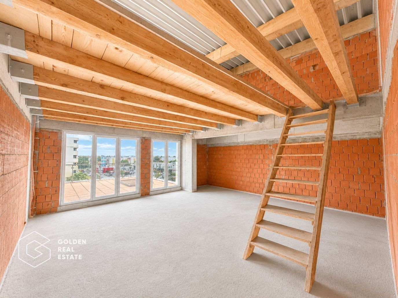Penthouse cu potential exceptional, la rosu, 170mp, mansardabil pana la 300mp - Poză 7