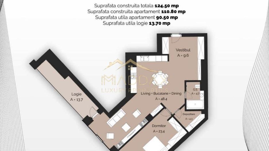 Proiect rezidențial // Apartamente 1-5 camere // Finalizare 2026 - Poză 45