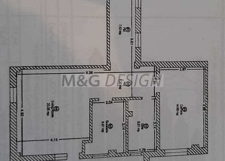 Apartament 2 camere Giroc etaj 1 bloc cu lift - Poză 8