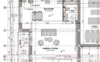 Spațiu comercial 53.54 mp, 2 parcări, Doamna Stanca - Schiță 7