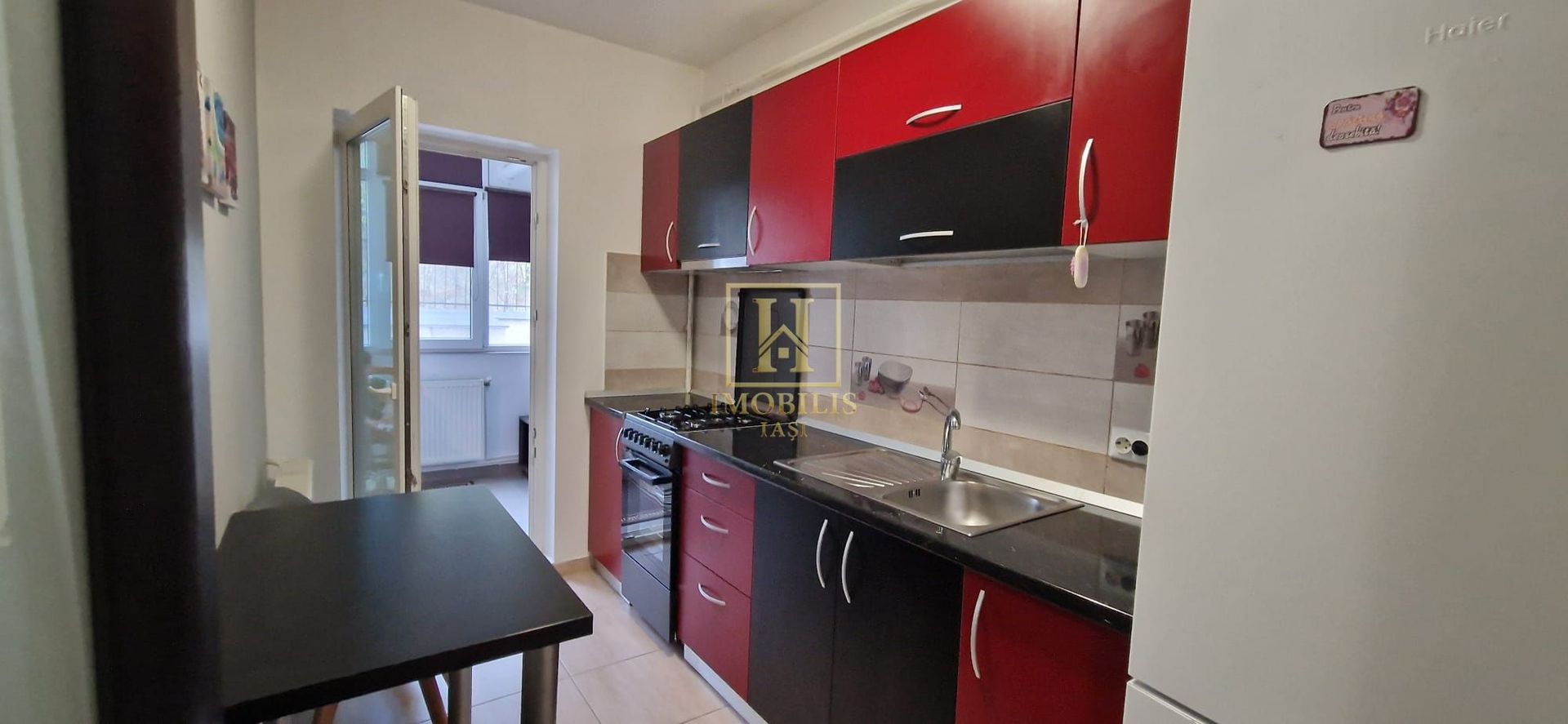 Apartament 1 camera Dec 40 mp. Bucium Family Market 300 euro - Poză 3