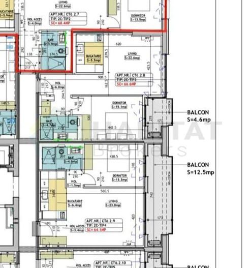 Apartament 2 camere | One Cotroceni | Etaj 3 | - Poză 20