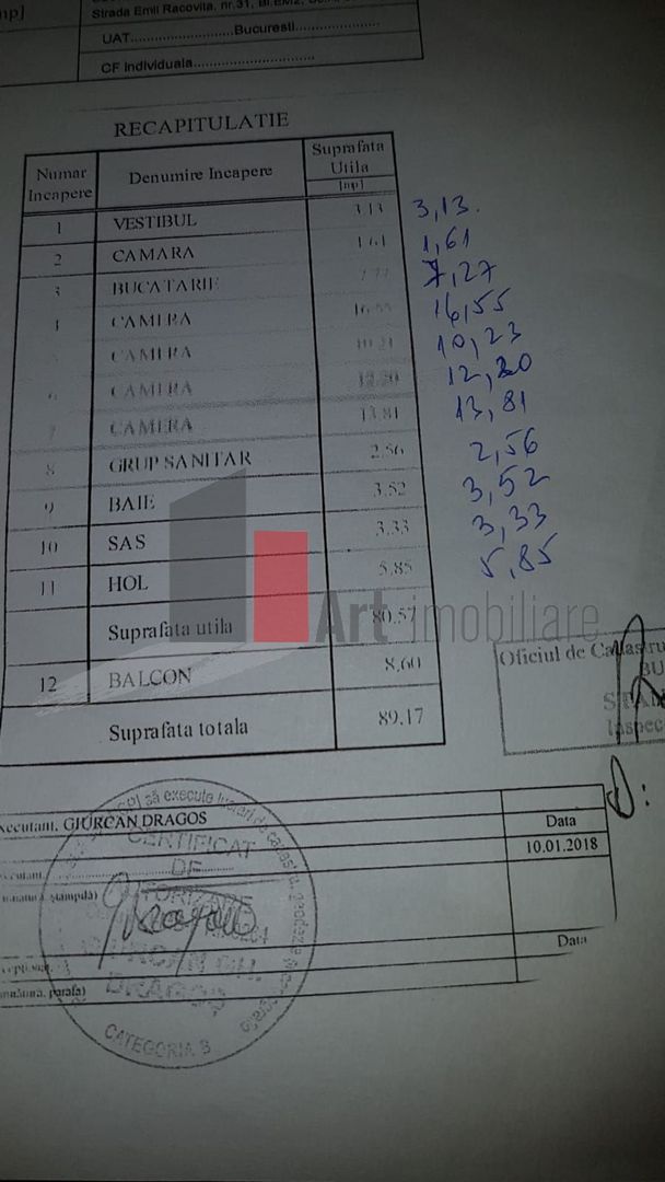 Vânzare 4 camere Emil Racoviță - Poză 18