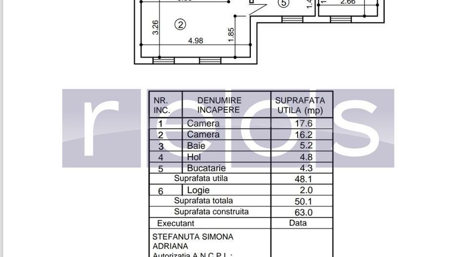 VANZARE APARTAMENT PREMIUM | 2CAMERE | BLOC BOUTIQUE | RENOVAT | 50MP - Poză 10