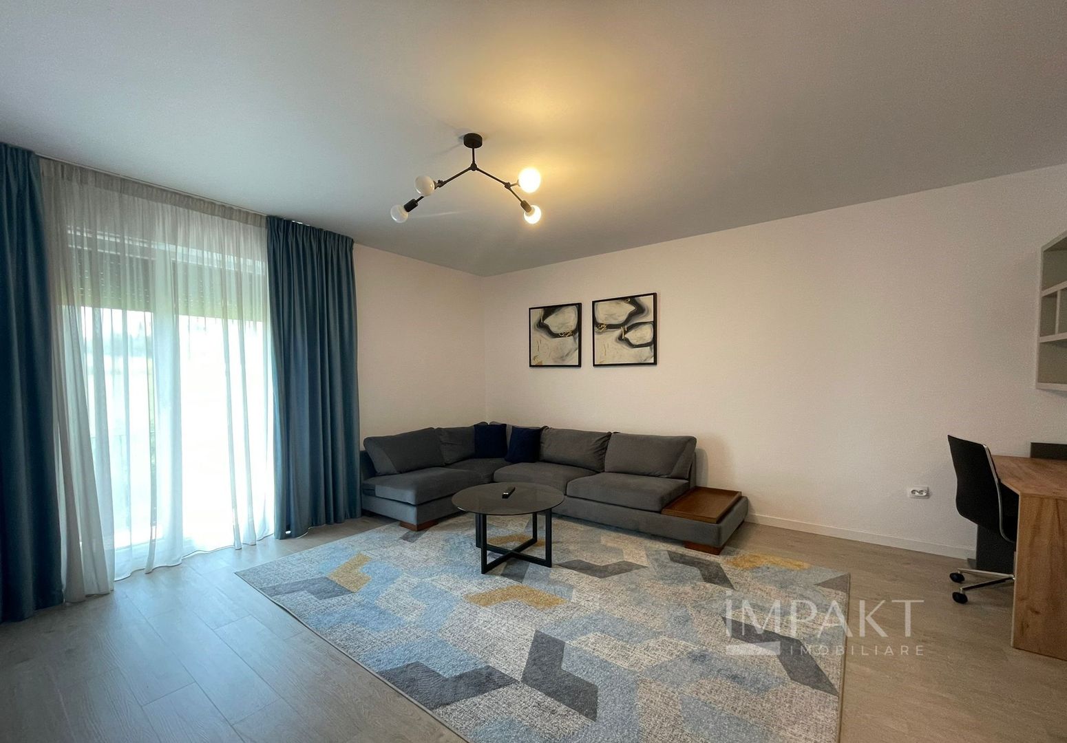 De Inchiriat: Apartament cu 2 camere in Buna Ziua - Poză 2