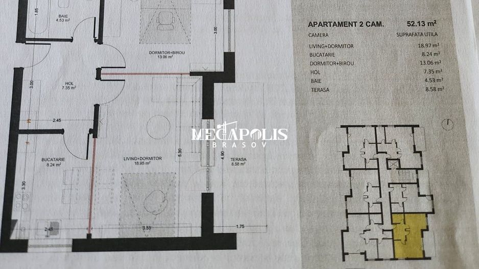 Apartament 2 Camere | Decomandat | Parcare | Avantgarden Faza 5 - Poză 5