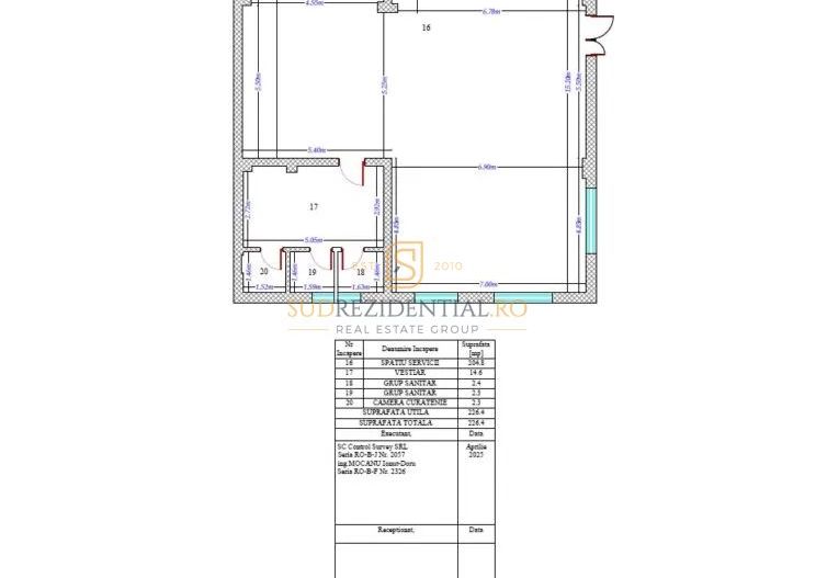 Spatiu comercial 226.4 mp utili, complet finisat, Metalurgiei - Poză 10
