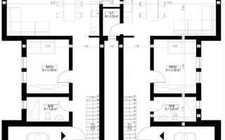 Duplex modern P+1, 110mp utili cu un teren de 310mp - Poză 2