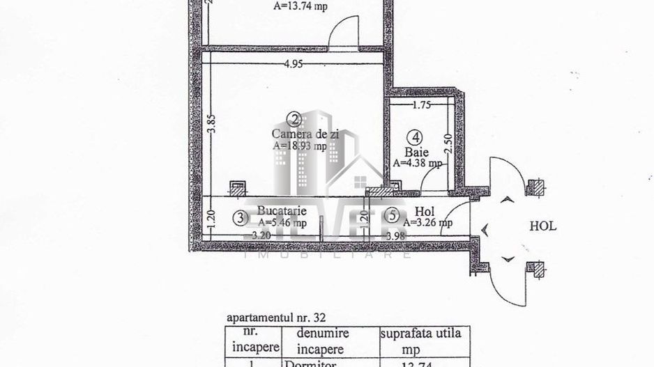 Apartament cu 2 camere/46 mp/parcare. - Poză 7