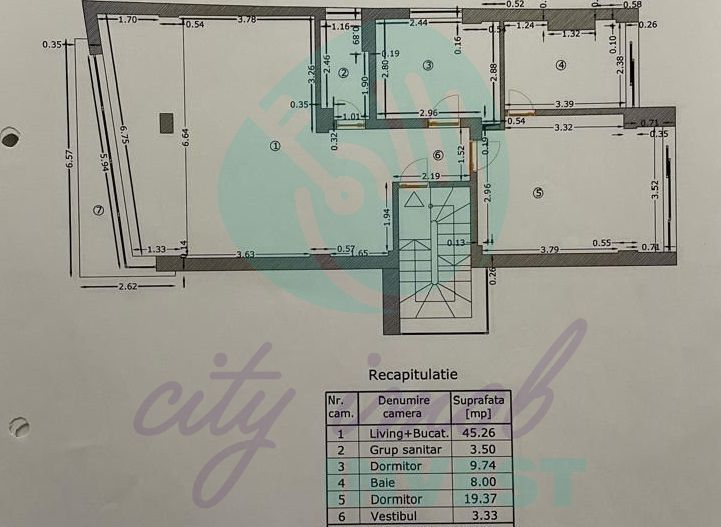 Apartament 3 camere cu vedere la lacul Baneasa - Poză 3