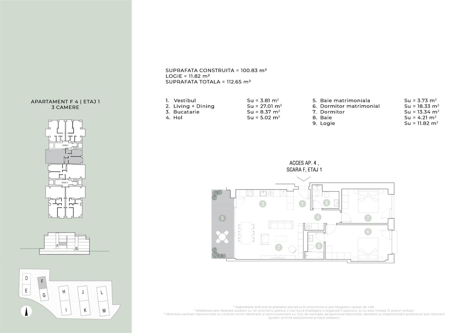 APARTAMENT 3 CAMERE | BANEASA | COMPLEX PREMIUM | LANGA LAC - Poză 13