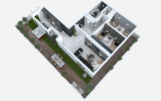 Penthouse NOU - 3 camere/2locuri de parcare/terasa 70mp - Poză 10