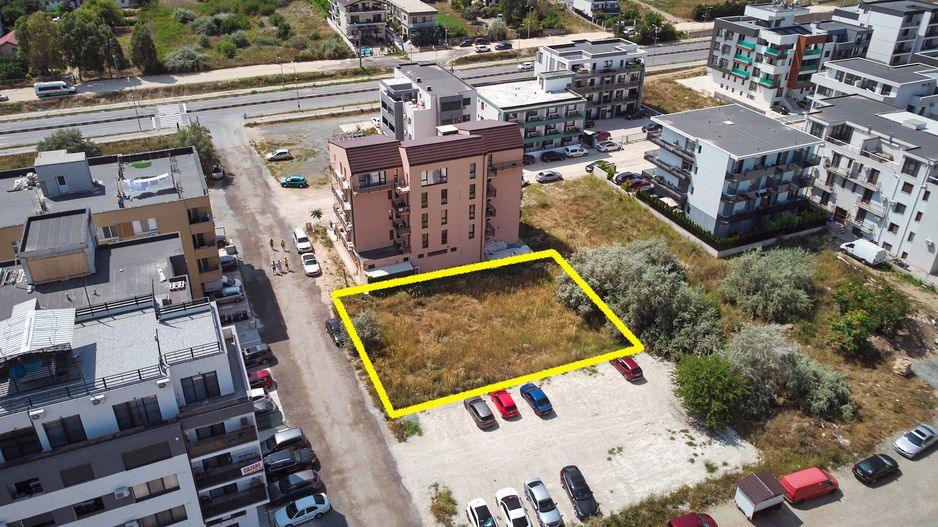 Teren intravilan cu proiect pensiune P+2 Mamaia Sat - Poză 3