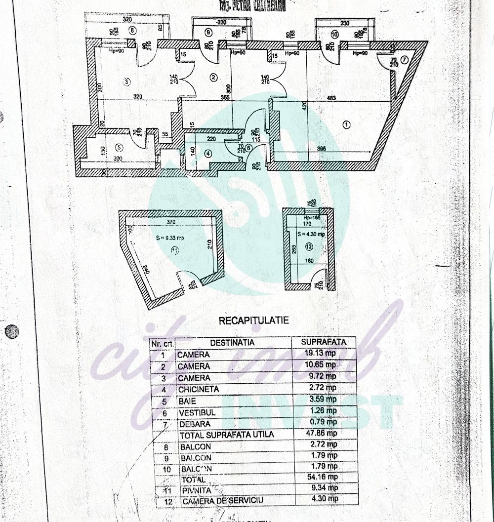 2 camere | Cotroceni | Centrala proprie | Ideal locuință sau birou - Poză 6