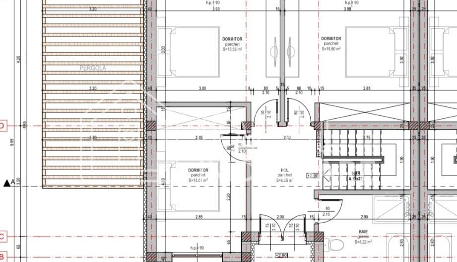 Duplex cu Modern cu 4 camere, in zona Triajului - Schiță 4