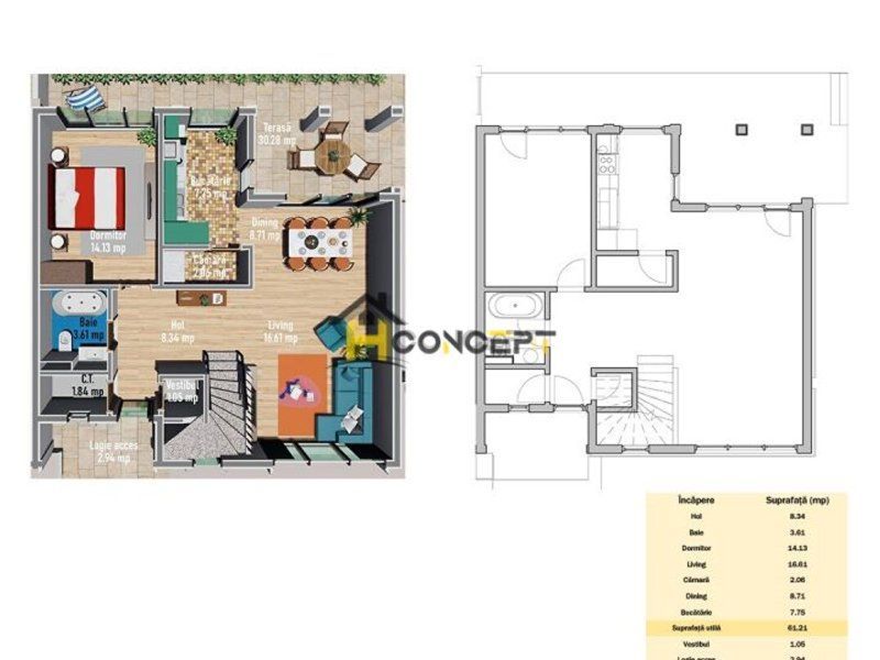 PROMO Vila Eficienta Energetic Padurea Craiului Berceni - Poză 2
