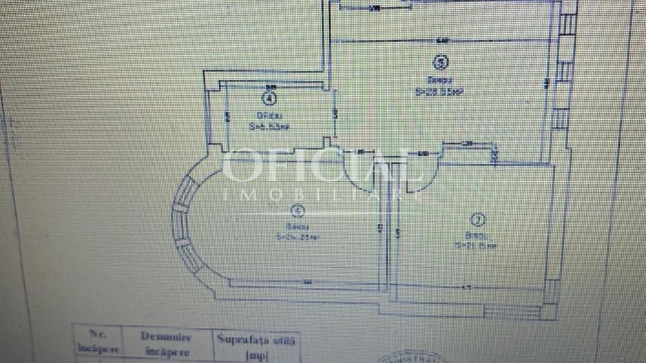 Spatiu De Birouri | 107 Mp | 4 Camere | Parcare  | Zona Piata Cipariu - Poză 8
