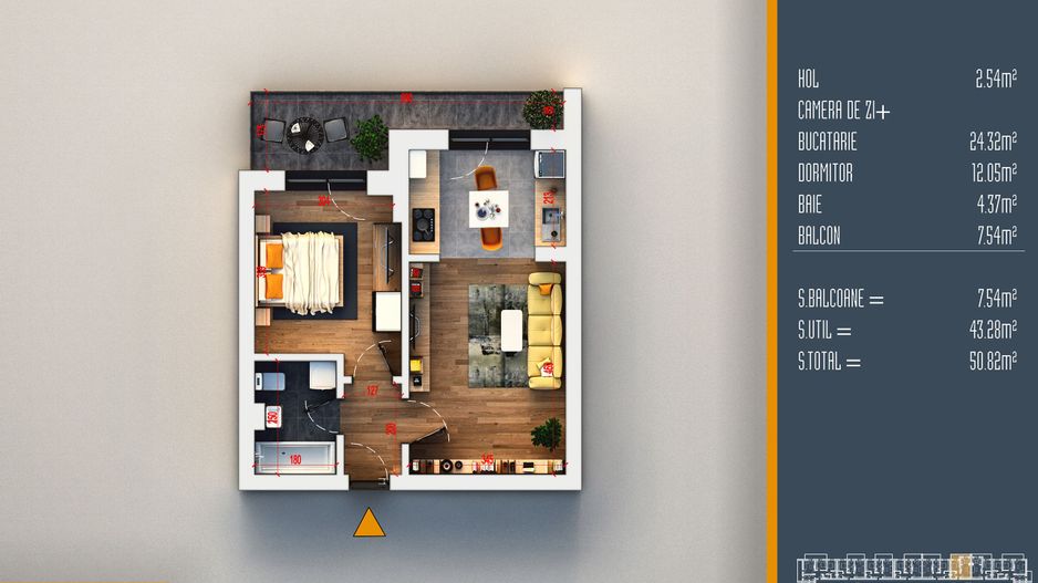 Apartament 2 camere Pallady,Studio,OPORTUNITATE INVESTITIE,PROMO - Poză 5