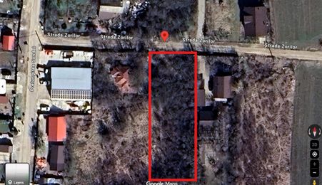 Teren 1.600 mp în Periș, lângă Profi, deschidere 20 ml