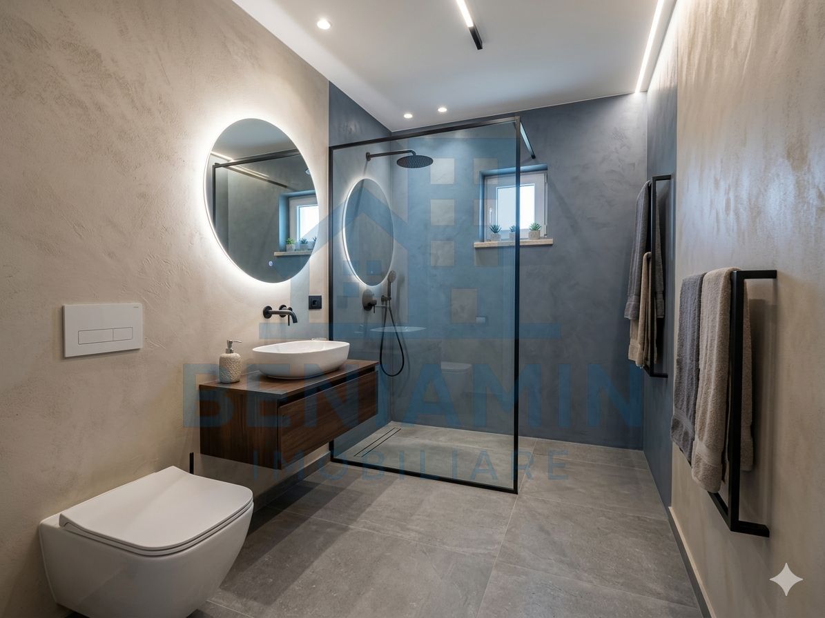 Casa la cheie-Living-2 Dormitoare-Baie-Gaze-Curent-Apa-320mp teren - Poză 5