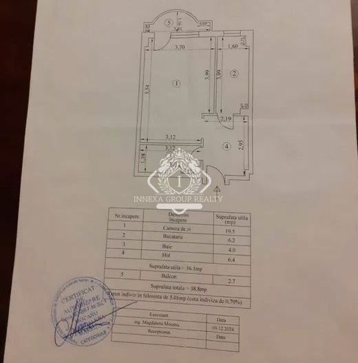 Petre Ispirescu | Garsoniera | 39mp | et 2 | dec | 64.000 euro - Poză 8