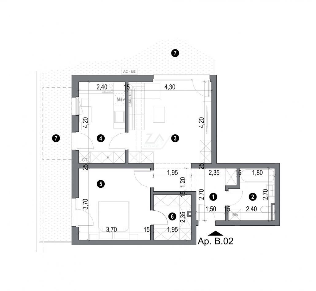 Bloc finalizat. Finisaje superioare. Loc de parcare. - Poză 12