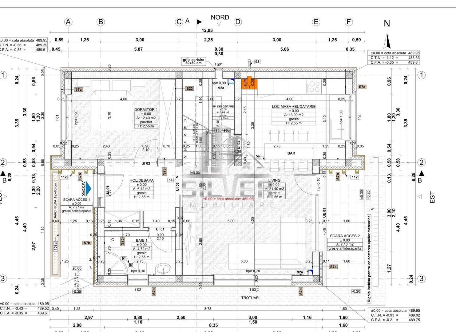 Casa in curs de construire/Teren 450 mp/VANZARE PF. - Poză 2