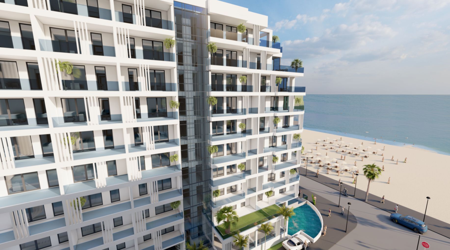 Ag. Eu. vinde ap. 2 cam.  66  mp  | terasa 14 mp  An finalizare 2024 Mamaia Nord - Poză 10