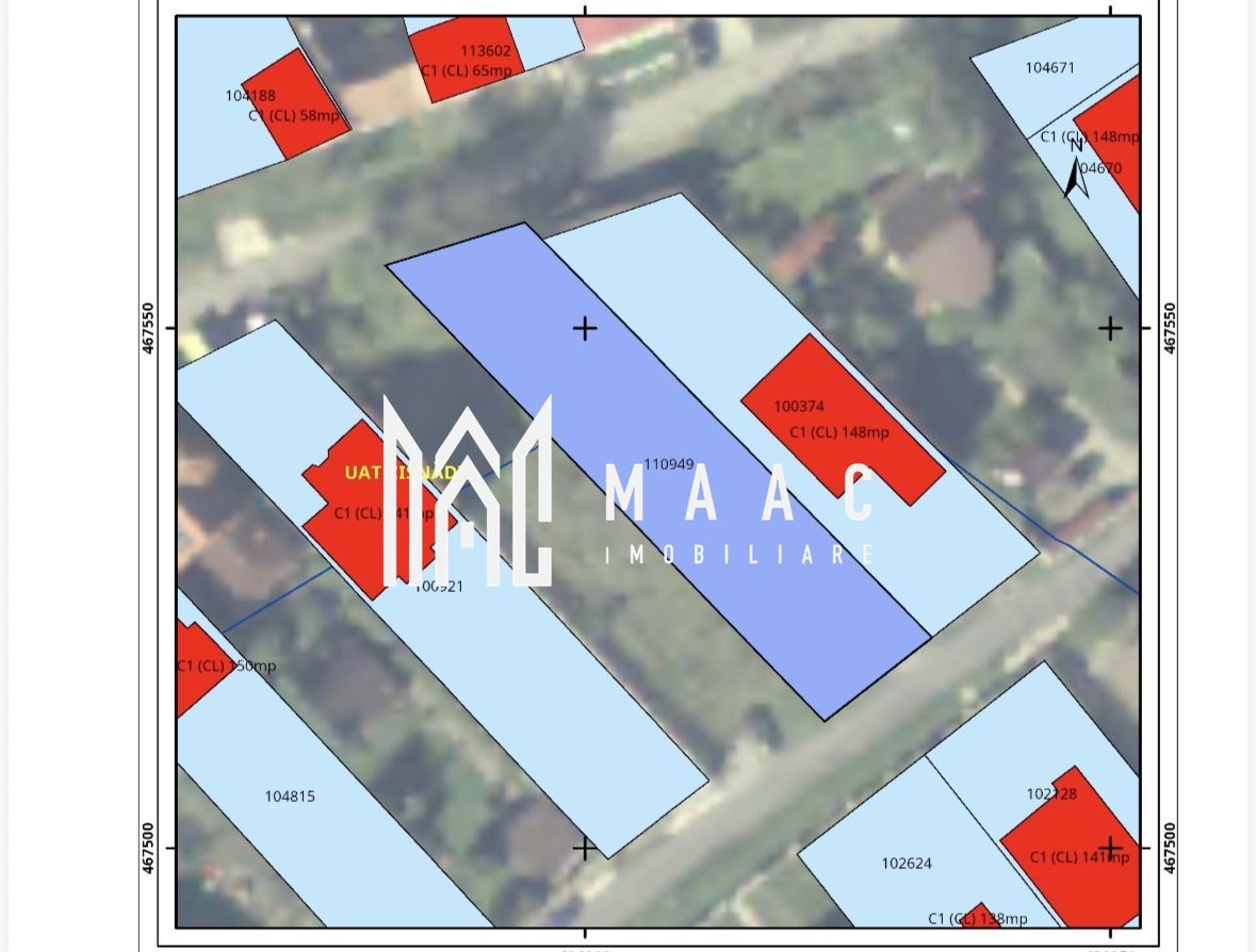 Teren intravilan 740 mp | Cisnădioara | utilități pe teren - Poză 1