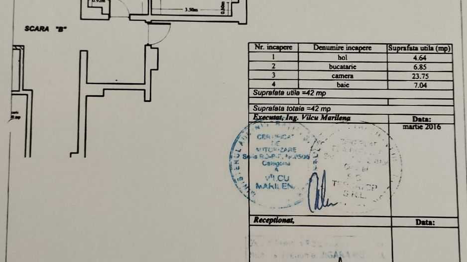Garsoniera spatioasa zona Coresi - Poză 2