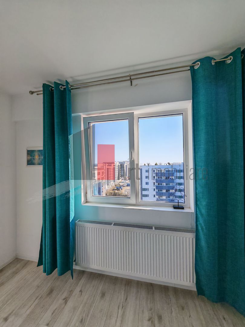 Apartament cu 2 camere de vanzare -Pacii-cu centrala-semimobilat si utilat - Poză 9