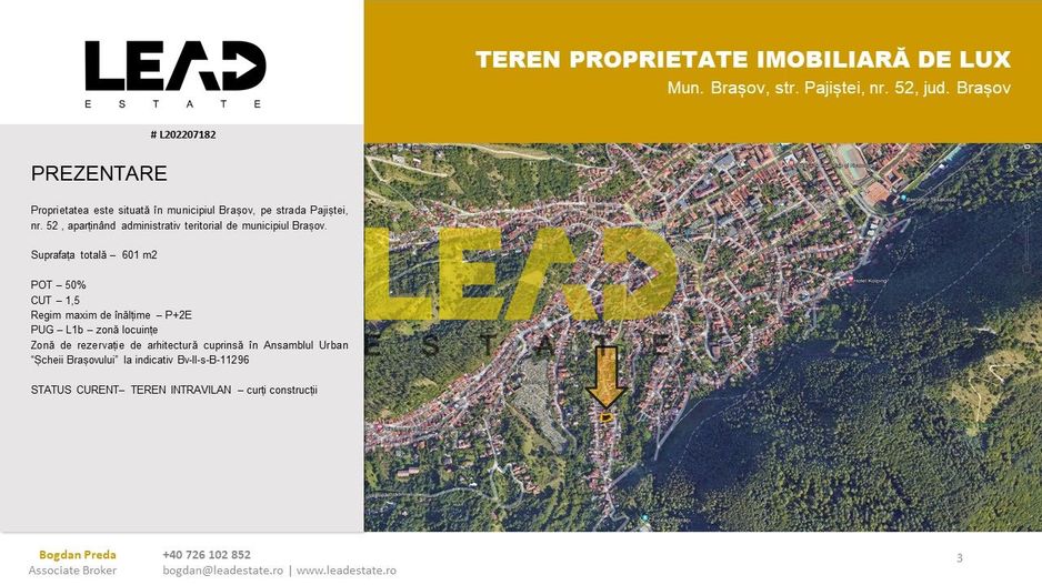 TEREN PROPRIETATE IMOBILIARA DE LUX - Poză 4