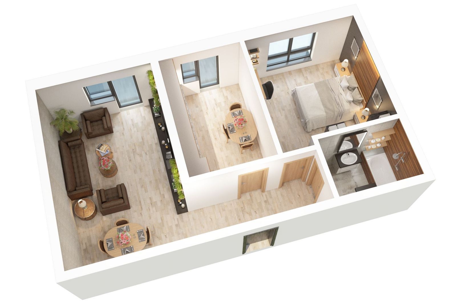 Apartament 2 camere Piata Rahovei, Dedeman, Sibiu - Poză 7