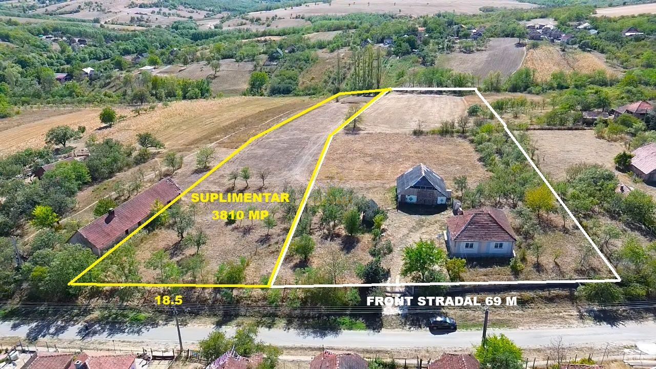 De Vanzare Casa +Teren Intravilan cu 68M FRONT (LOC DE INCA 2 CASE ) - Poză 8