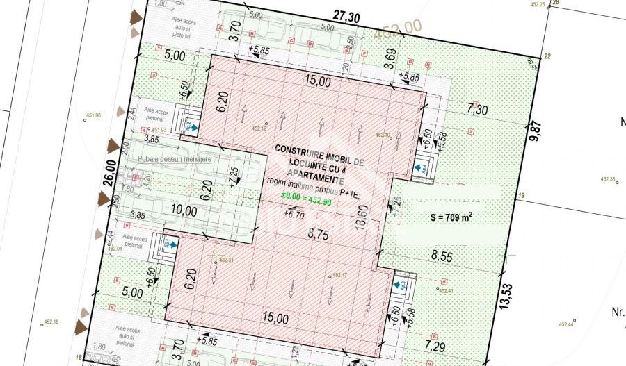 Qvadruplex – Cartierul Arhitecților , 110 mp utili , Curte 60 mp - Poză 17