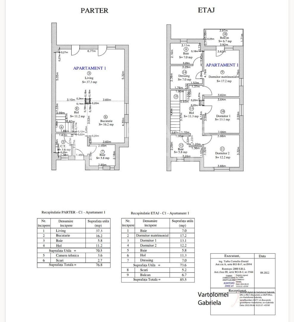 Duplex luminos și spațios, Petrești, Corbeanca - Schiță 10