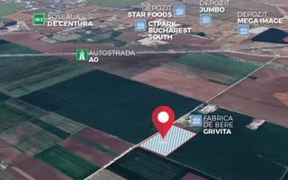 Teren generos in Sudul Capitalei, 25.000 mp, langa Berceni si nod rutier A0 - Poză 4