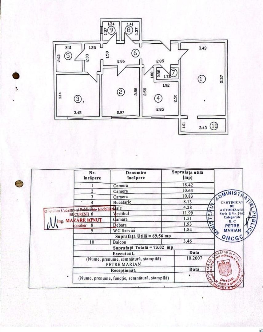 3 camere -  1 Decembrie 1918 - Poză 9