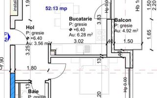 COMISION 0 %! Apartament 2 camere, 52mp, balcon 5mp, lift, Intre Lacuri - Poză 8