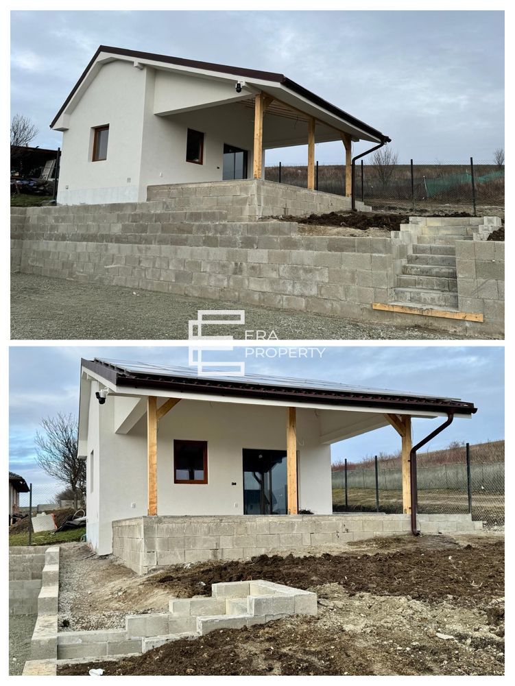 Casă la cheie în Șura Mare, cu priveliște superbă spre Sibiu și munți - Poză 10