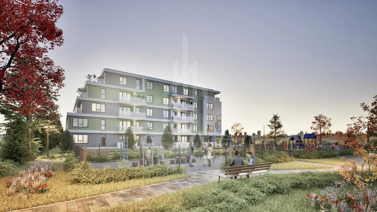 Apartament  de vanzare 2 camere ansamblu rezidential nou - Poză 6