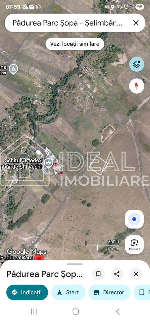 Teren de 1.650 mp – deschidere generoasă la drumul spre Pădurea Șopa, Șelimbăr - Poză 1