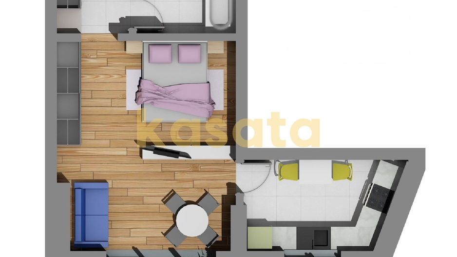 Studio 39mp utili cu finisaje premium | Virtuții | Metrou aproape - Poză 2