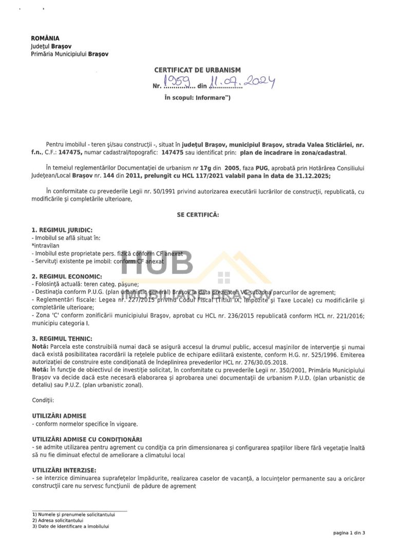 Teren deosebit pentru construire Poiana Aviatorilor Brasov | 4.888mp - Poză 9