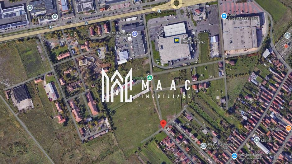 Teren pentru Dezvoltare Comercială și Tehnică în Sibiu METRO - Poză 2