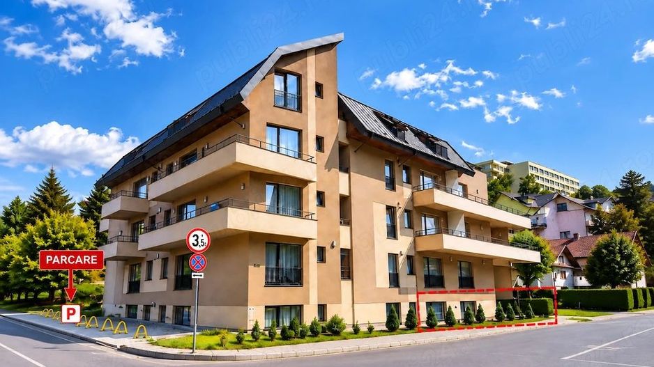 Apartament tip vilă, zonă centrală, 3 camere, parcare inclusă, Brașov - Poză 6