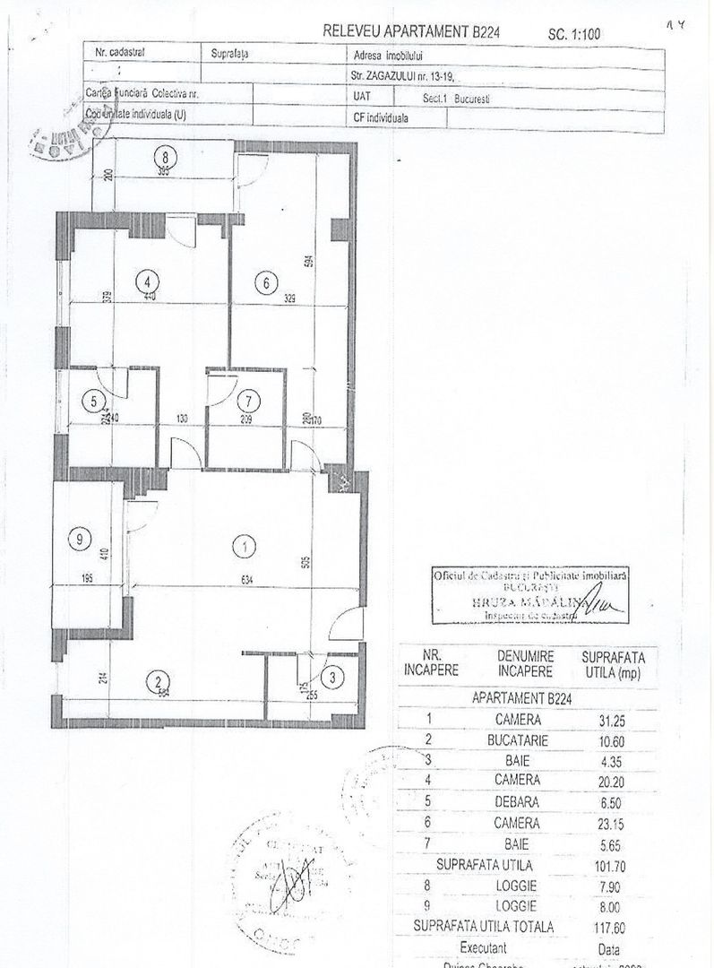 Apartament cu 3 camere, loc parcare, Herastrau - NORTH AREA LAKE VIEW - Poză 22