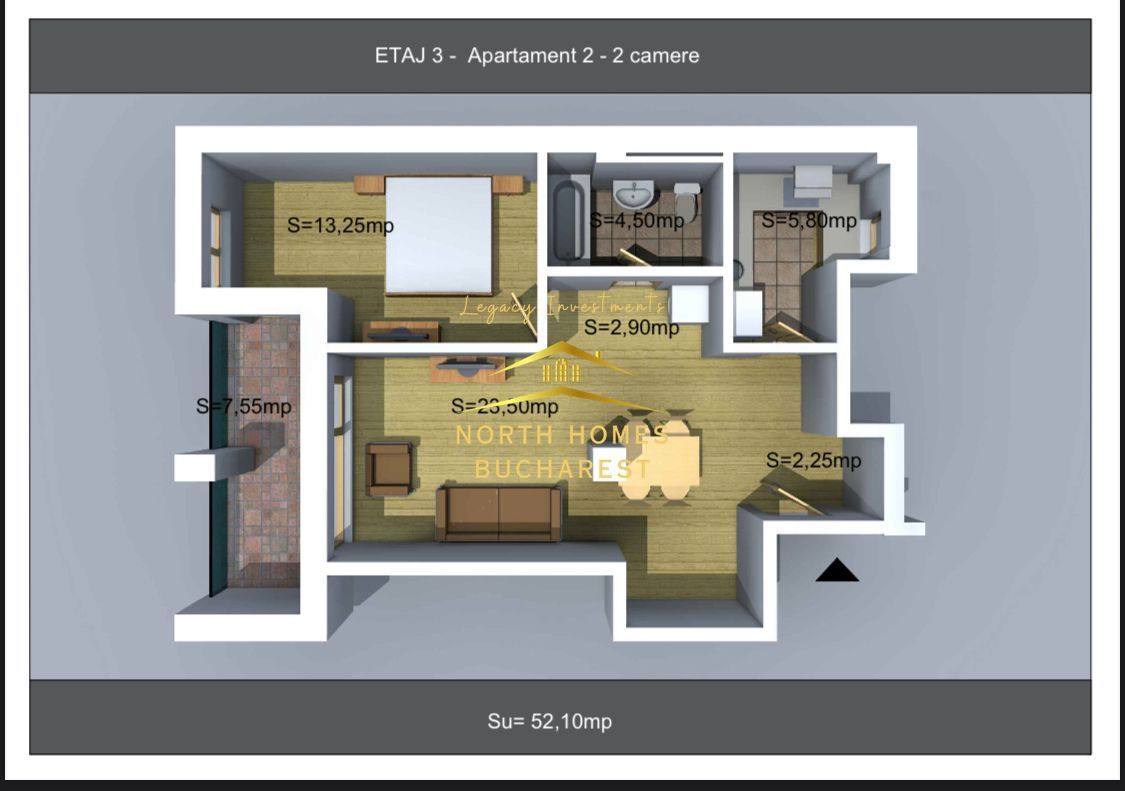 0 COMISION 2 Camere Colosseum Livrare Iulie 2024 - Poză 4