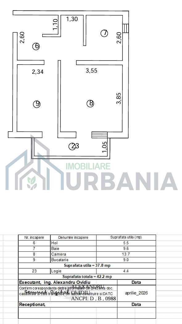 Apartament 2 camere, nou, Valea Adanca, Zona 5 Drumuri, ARAM RESIDENCE - Poză 2