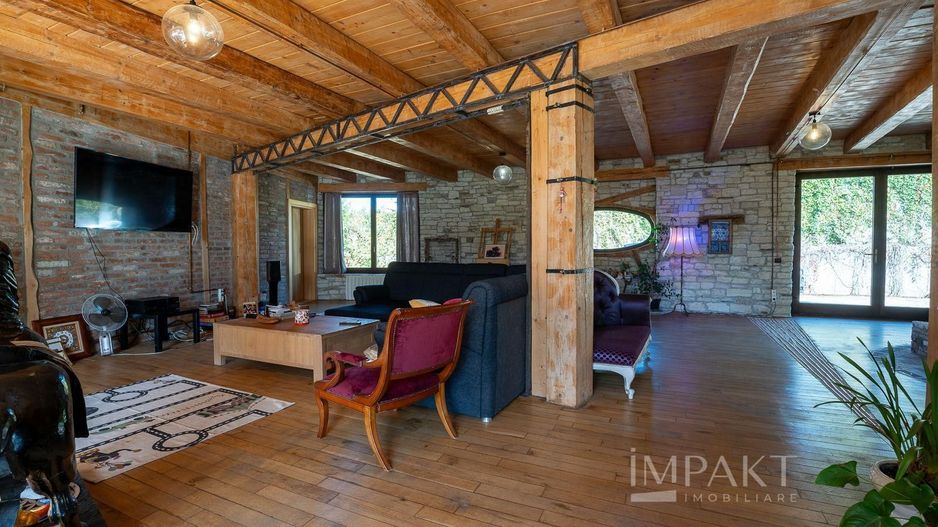 De vanzare casa unica pe teren de 3400mp, cu iaz si gradina - Borhanci - Poză 6